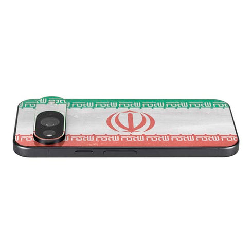 Iran Flag Distressed Google Pixel 9 Skin
